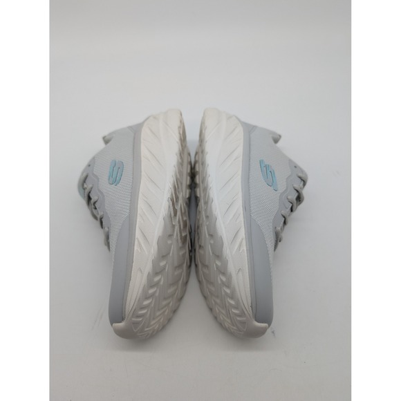 Skechers Women's Gray Lace Up Sneakers Size 7 D'Lites Max Cushioning - Picture 8 of 10